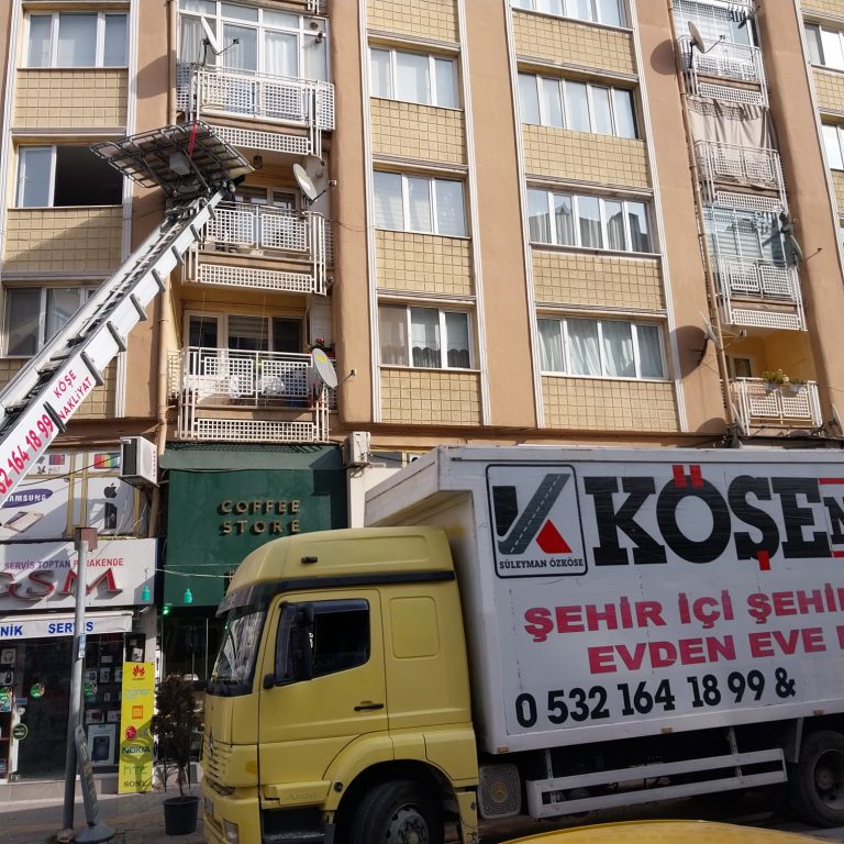 Köşe Evden Eve Asansörlü Nakliyat | Kütahya