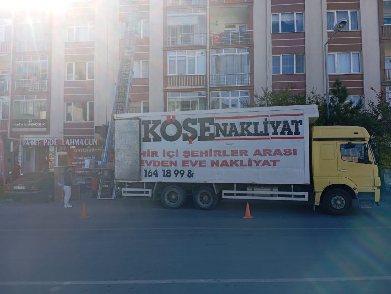 Köşe Evden Eve Asansörlü Nakliyat | Kütahya